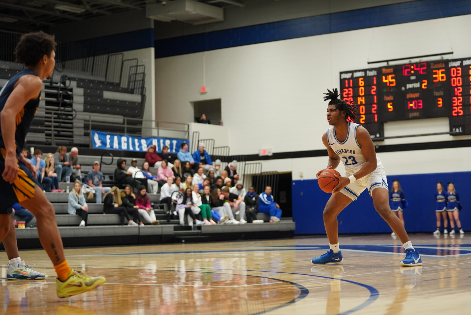Eagle Men's Basketball Grab One-Point Win