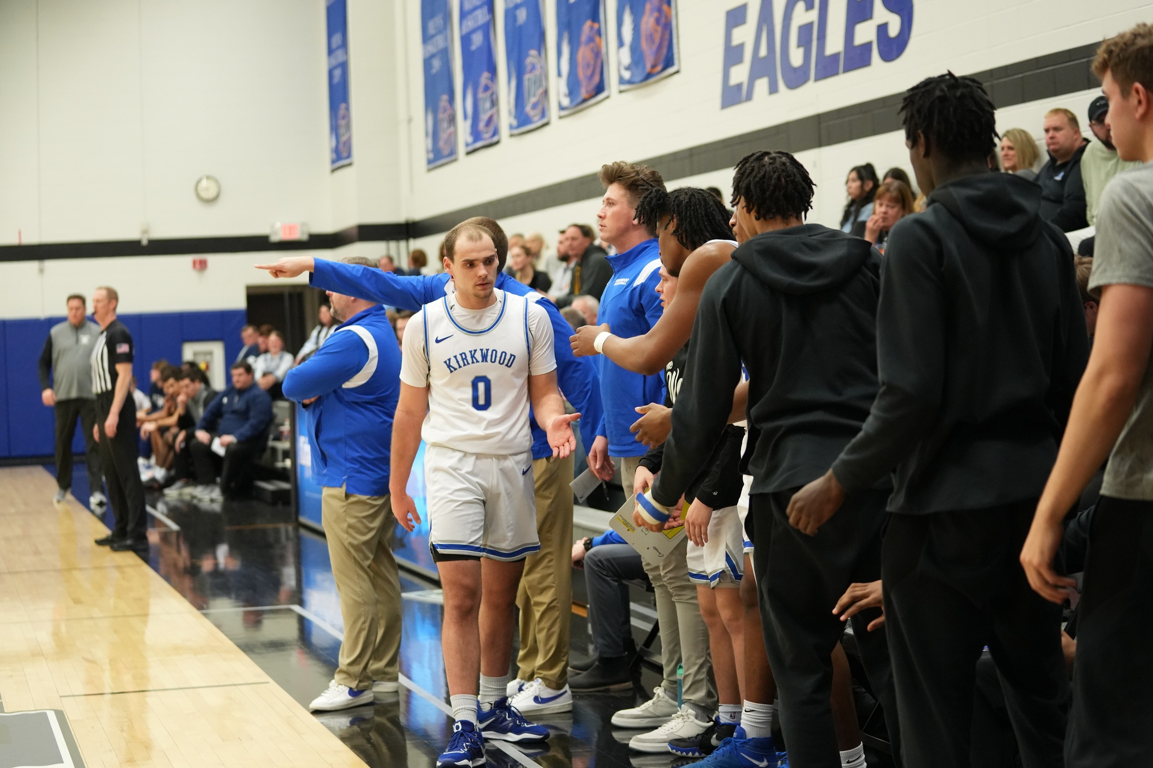 NO.9 KCC MEN FOILED IN OVERTIME