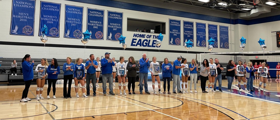 NO.10 EAGLES FLY BY SOUTHWESTERN