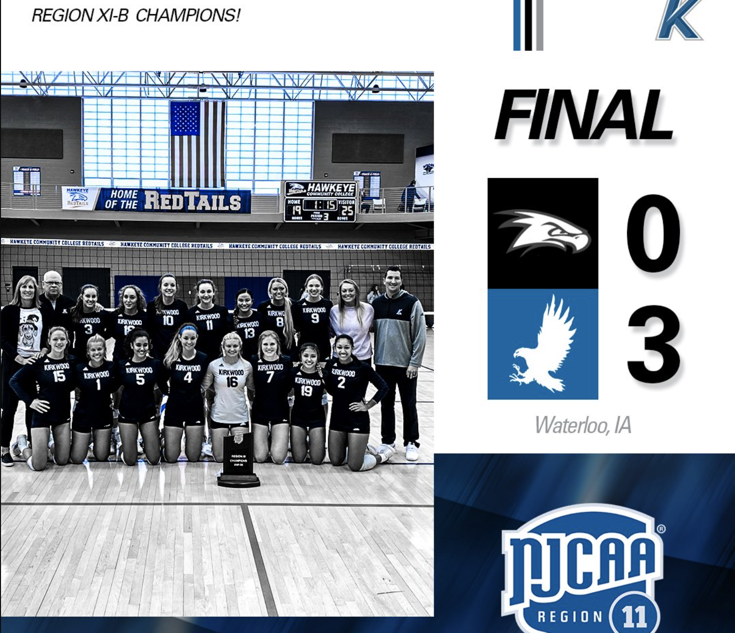 NO.13 EAGLES CLAIM REGIONAL TITLE